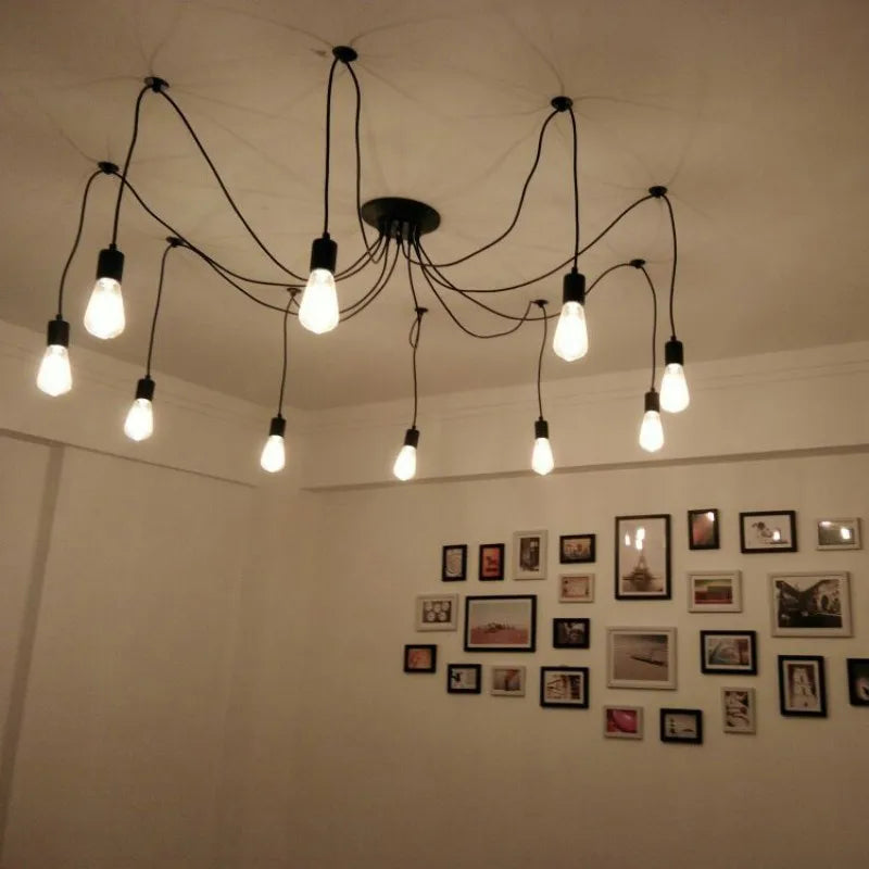 DIY Pendelleuchten: Modernes Retro-Kronleuchter für stilvolle Wohnkultur