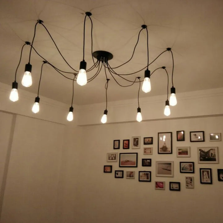 DIY Pendelleuchten: Modernes Retro-Kronleuchter für stilvolle Wohnkultur