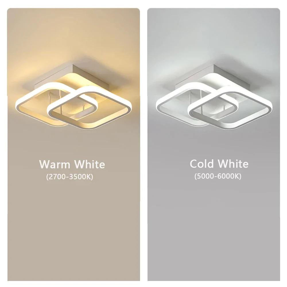Decken-Kronleuchter LED Flur Deckenlampe für Küche Schlafzimmer Wohnzimmer Balkon Ganglampe Wohnkultur Foyer Spotlights