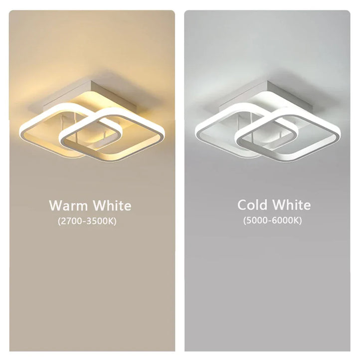 Decken-Kronleuchter LED Flur Deckenlampe für Küche Schlafzimmer Wohnzimmer Balkon Ganglampe Wohnkultur Foyer Spotlights