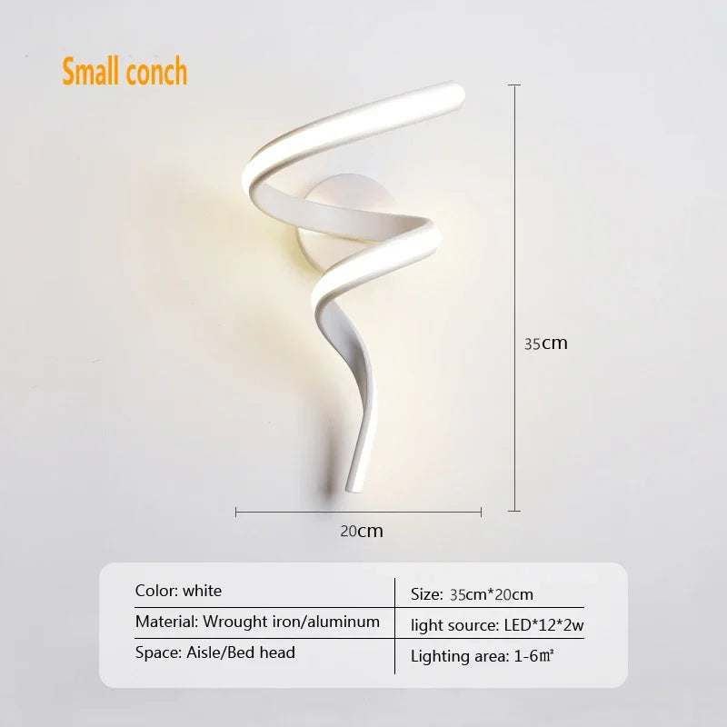 Moderne Minimalistische LED Wandlampe – Auf- und Abwärts Wandleuchte für Schlafzimmer, Wohnzimmer und Badezimmer