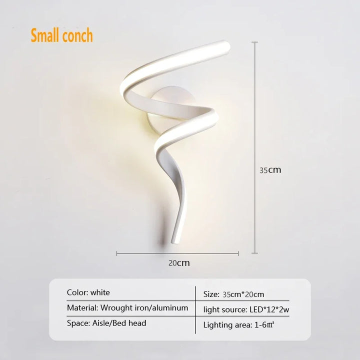 Moderne Minimalistische LED Wandlampe – Auf- und Abwärts Wandleuchte für Schlafzimmer, Wohnzimmer und Badezimmer