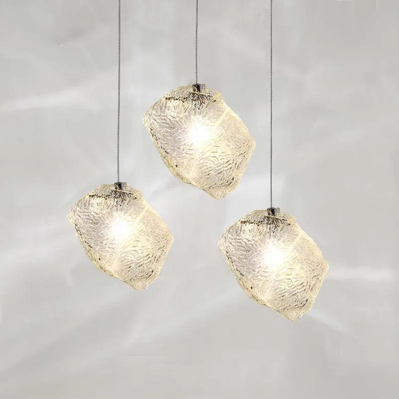 Nordic Glas Pendelleuchte – Moderne LED Lichtquelle für Esstisch, Bar und Eingangsbereich