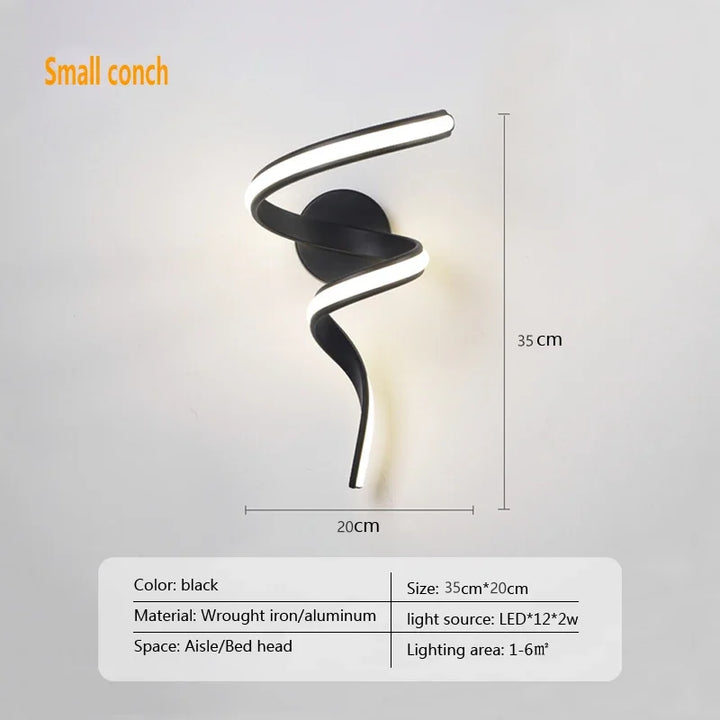 Moderne Minimalistische LED Wandlampe – Auf- und Abwärts Wandleuchte für Schlafzimmer, Wohnzimmer und Badezimmer