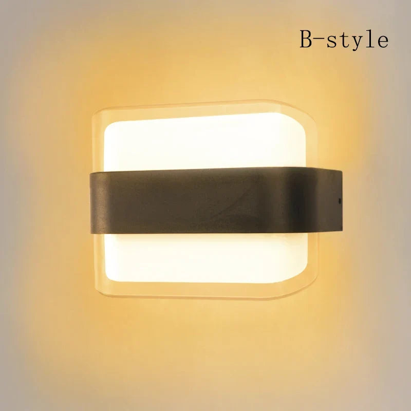 Moderne Minimalistische LED Wandleuchte – 10W Wandleuchte für Wohnzimmer, Schlafzimmer, Flur und Restaurant Beleuchtung
