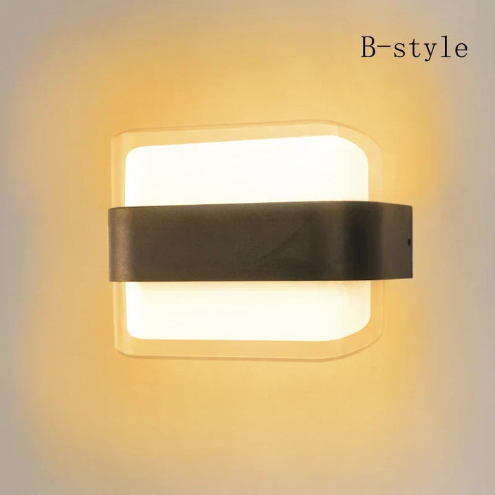 Moderne Minimalistische LED Wandleuchte – 10W Wandleuchte für Wohnzimmer, Schlafzimmer, Flur und Restaurant Beleuchtung
