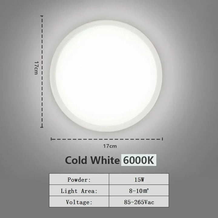Moderne LED-Wandlampe – Einstellbare 3-Farben-Leuchte für Schlafzimmer, Wohnzimmer, Balkon und Innendekoration