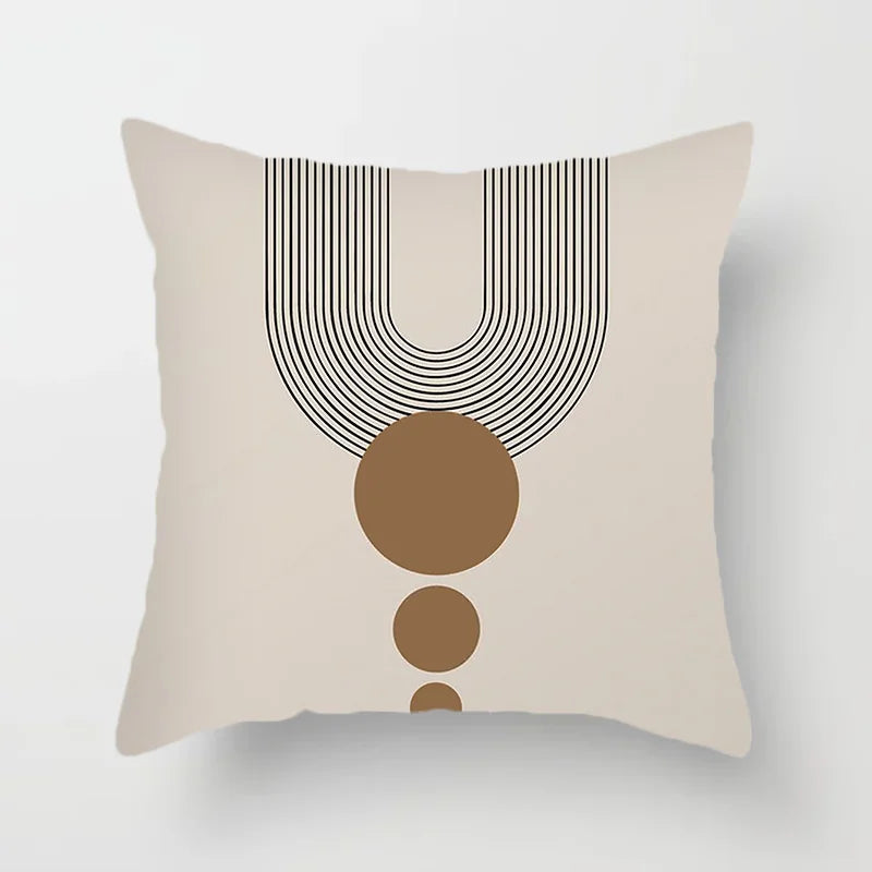 Moderne Kunst Abstraktes Muster Dekokissenbezüge Kreative Linien Sofa Stuhl Kissenbezüge Wurfkissenbezug Wohn- und Büroschmuck