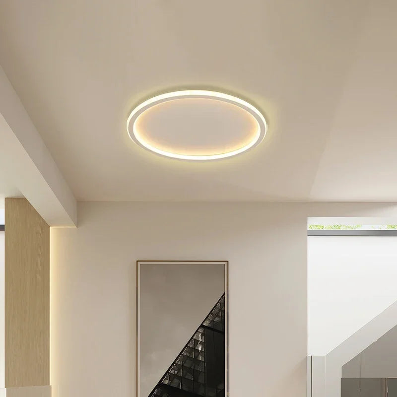 Moderne LED-Deckenleuchte – Dimmbare Innenbeleuchtung für Schlafzimmer, Badezimmer, Küche und Flur