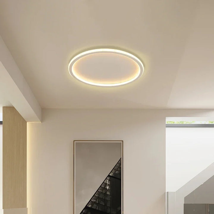 Moderne LED-Deckenleuchte – Dimmbare Innenbeleuchtung für Schlafzimmer, Badezimmer, Küche und Flur