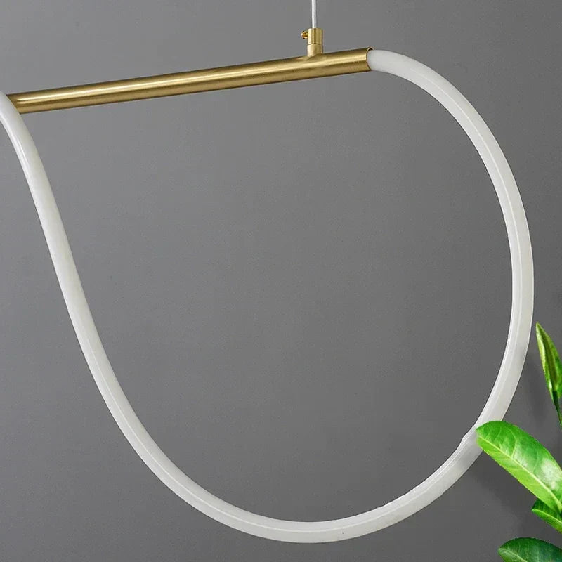 Moderne LED Pendelleuchte – Stilvolle Decken-Chandelier für Esszimmer, Küche & Büro, energieeffiziente AC-Stromversorgung, LED-Lampen inklusive