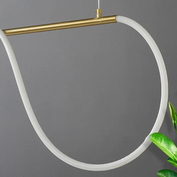 Moderne LED Pendelleuchte – Stilvolle Decken-Chandelier für Esszimmer, Küche & Büro, energieeffiziente AC-Stromversorgung, LED-Lampen inklusive
