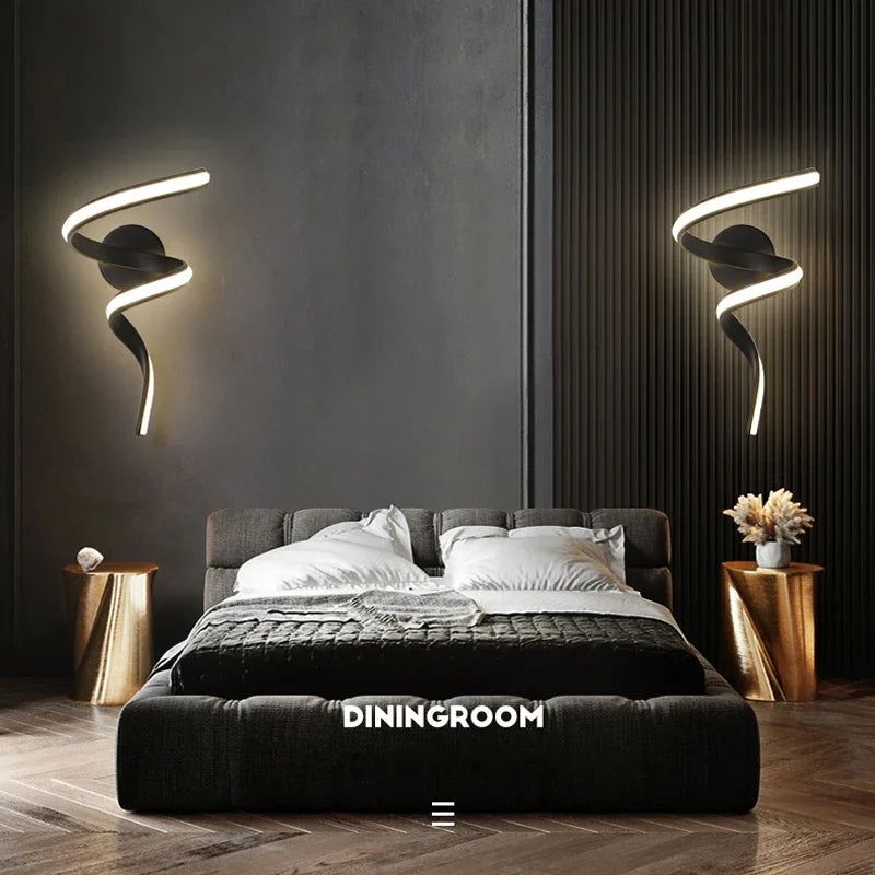 Moderne Minimalistische LED Wandlampe – Auf- und Abwärts Wandleuchte für Schlafzimmer, Wohnzimmer und Badezimmer