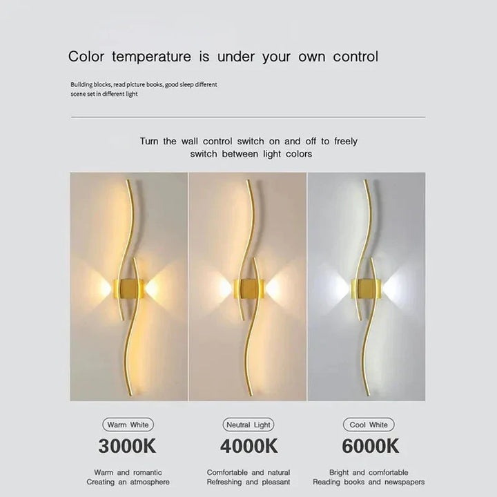 Moderne LED-Wandlampen – Auf- und Abwärts-Wandlampen für Schlafzimmer, Flur und Innenbeleuchtung
