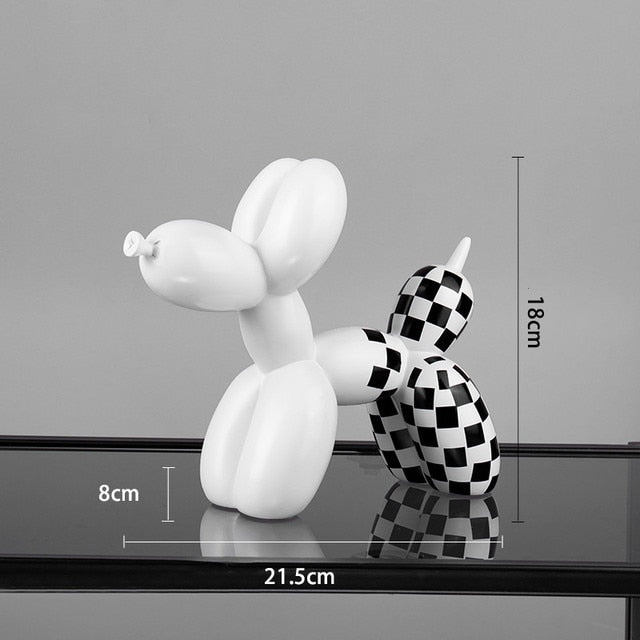 Luxuriöse Wohnkultur, Ballonhund Dekoration, Schreibtischzubehör, Tierdekoration, moderne beliebte Kunst, nordische Statuen