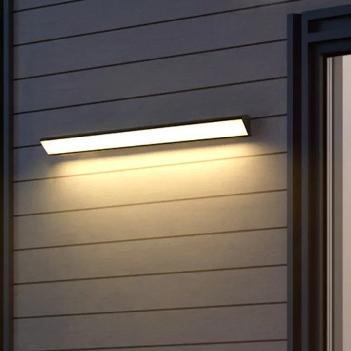 Lange Streifen LED Außenwandlampen - Wasserdichte Aluminiumlichter für Veranda, Garten, Flur