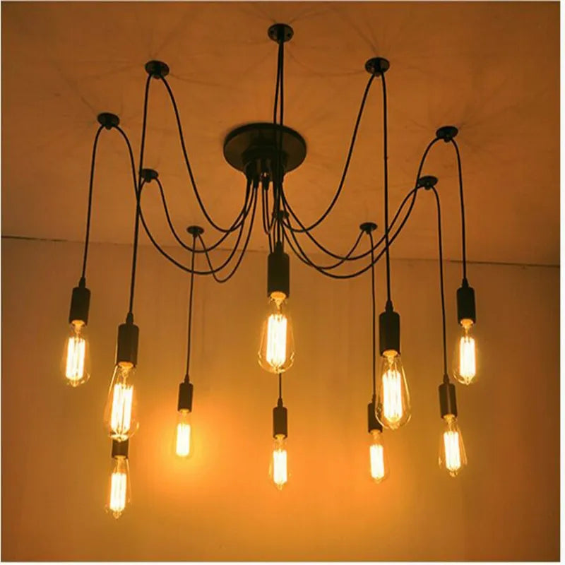 DIY Pendelleuchten: Modernes Retro-Kronleuchter für stilvolle Wohnkultur