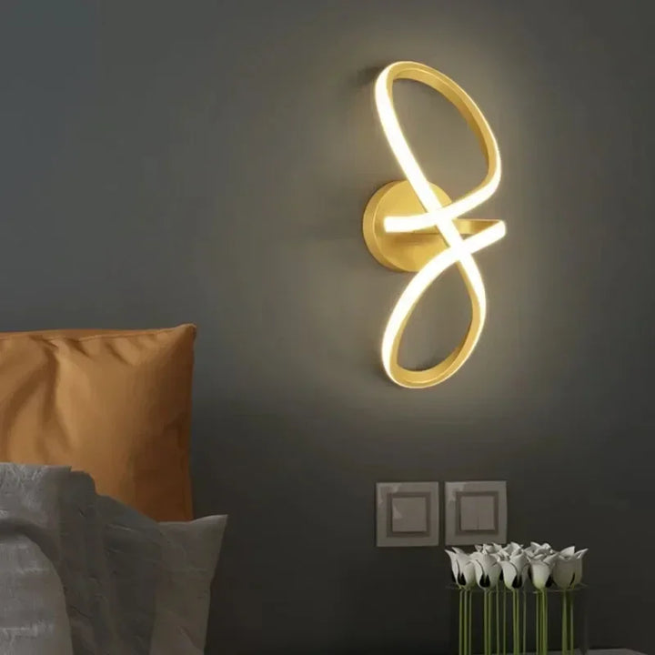 Moderne LED-Deckenleuchte – Minimalistische Linienleuchte für Flur, Eingangsbereich, Gang, Treppe und Innendekoration – AC-betrieben, LED-Glühbirne inklusive