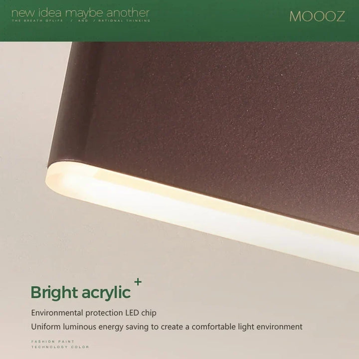 Moderne LED-Wandlampe – Rotierbares Aluminium-Wandlicht für Wohnzimmer, Schlafzimmer, Esszimmer und Wohnkultur – Innenwandleuchte Up & Down