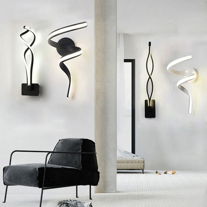 Moderne Minimalistische LED Wandlampe – Auf- und Abwärts Wandleuchte für Schlafzimmer, Wohnzimmer und Badezimmer
