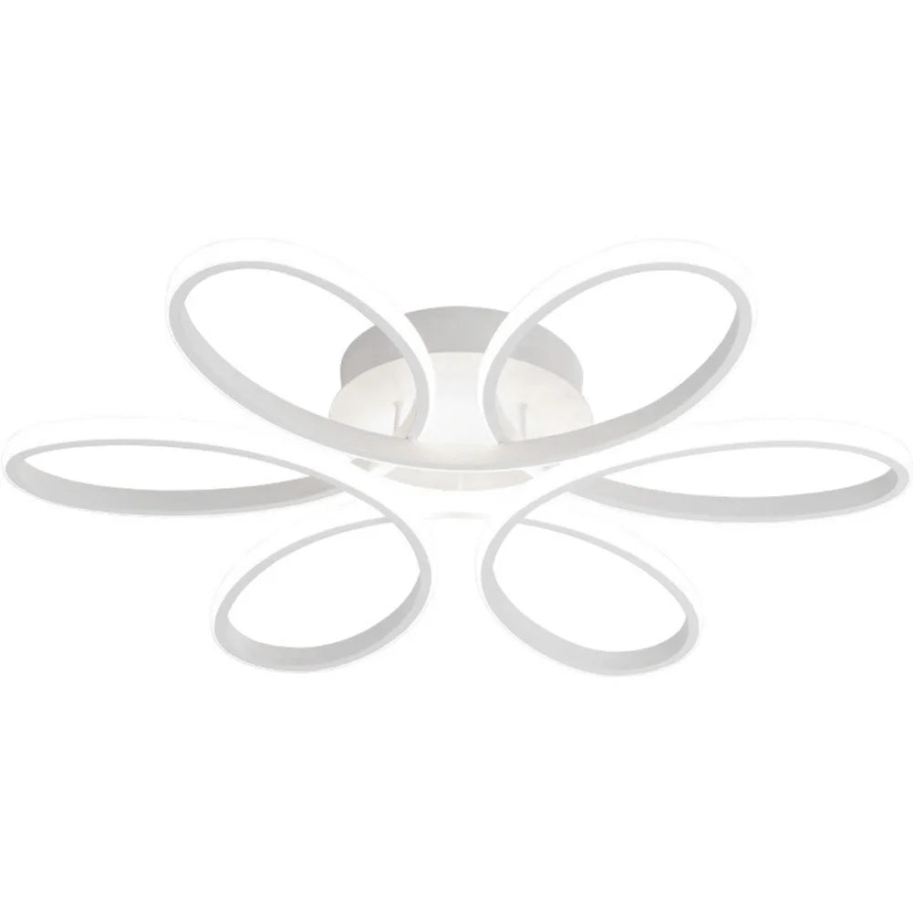 Moderne LED Blumen Deckenleuchte | 12W Drei-Farben Deckenlampe für Wohnzimmer, Flur, Schlafzimmer und mehr
