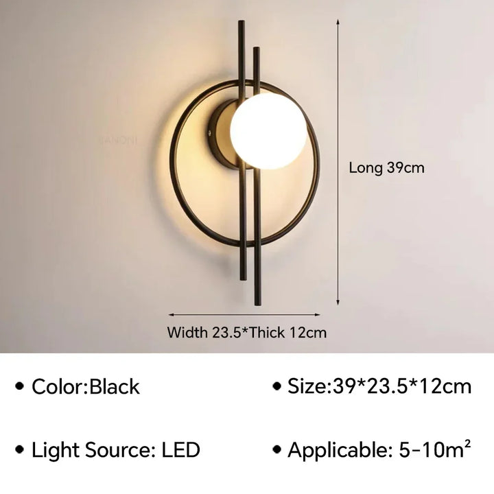 Moderne LED Wandleuchte – Oben- und Unten-Beleuchtung für Wohnzimmer, Schlafzimmer und Wohndekoration