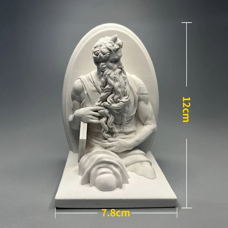 Nordic INS Stil Charakter Gips Statue DIY Gemalte Skizze Fotografie Requisiten Tischdekorationen Wohnkunst Gips Dekoration