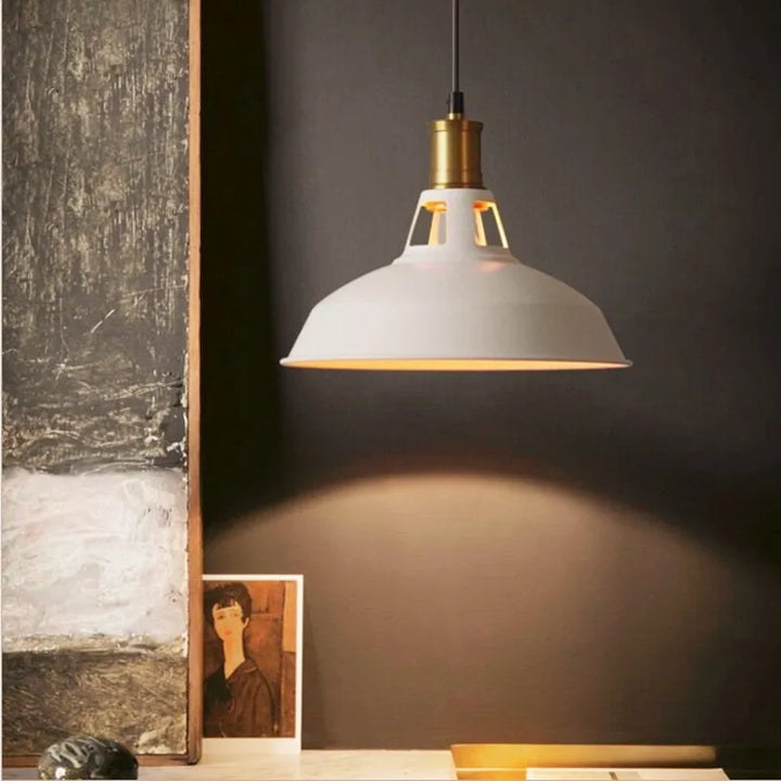 LED Eisen Kronleuchter Pendelleuchte - Vintage Hängelampe