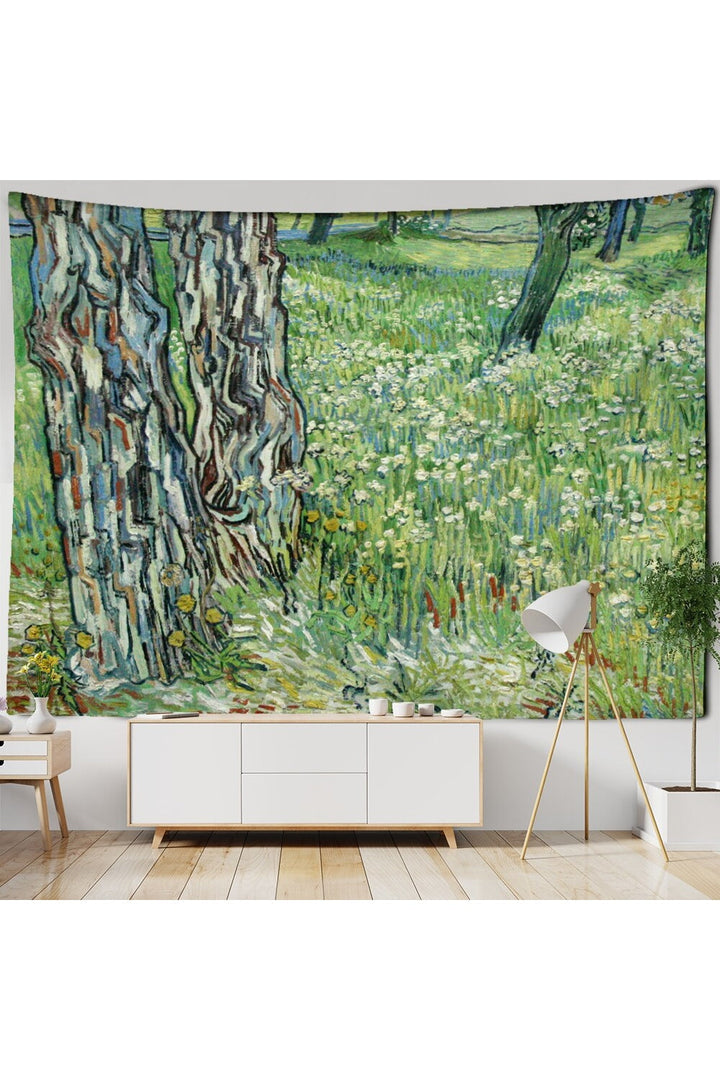 Gogh Landschaft Teppich