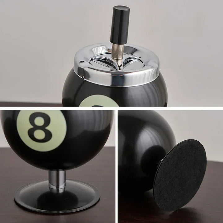 Metall Billard-Aschenbecher