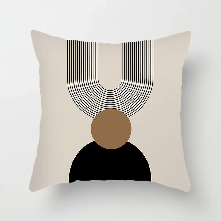 Moderne Kunst Abstraktes Muster Dekokissenbezüge Kreative Linien Sofa Stuhl Kissenbezüge Wurfkissenbezug Wohn- und Büroschmuck
