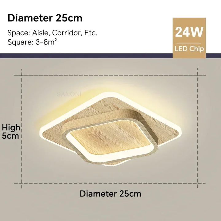 Moderne LED Flur Deckenleuchte Kronleuchter - Innenbeleuchtung für Flur, Treppen, Foyer, Balkon, Schlafzimmer, Badezimmer