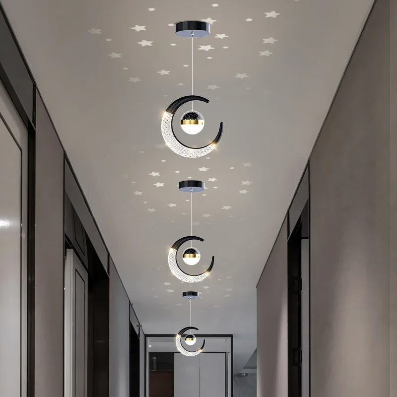 Home Decor Flur Gang Deckenleuchte - Sternenatmosphäre LED Deckenpendelleuchte