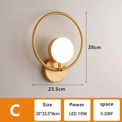 Licht Luxus Moderne Wandlampe für Wohnzimmer und Schlafzimmer