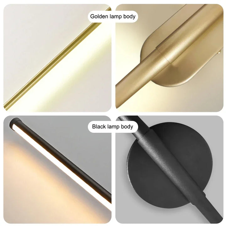 Moderne LED Wandleuchte – Schlanke Auf- und Abbeleuchtung für Schlafzimmer, Wohnzimmer und Flur