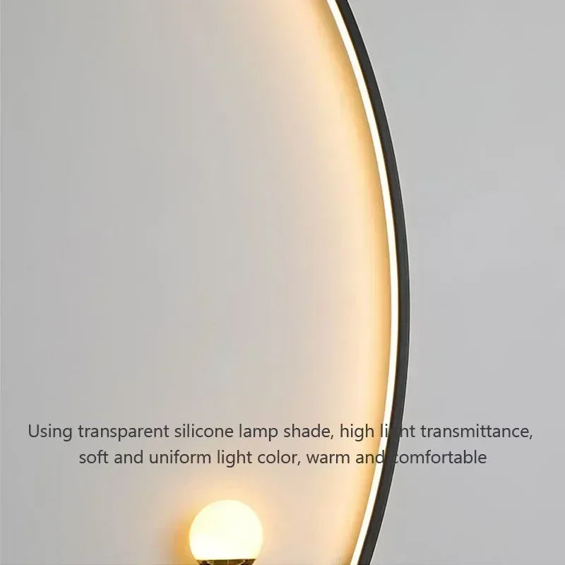 Moderne LED-Wandlampe – Aluminium 53 cm langer Streifenlicht für Schlafzimmer, Wohnzimmer, Flur und Innenräume – Dimmbare mit Fernbedienung