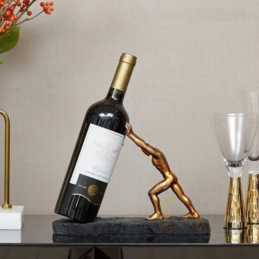 Weinflaschenhalter - VinoLux - Premium-Design - Luxuriöser Blickfang