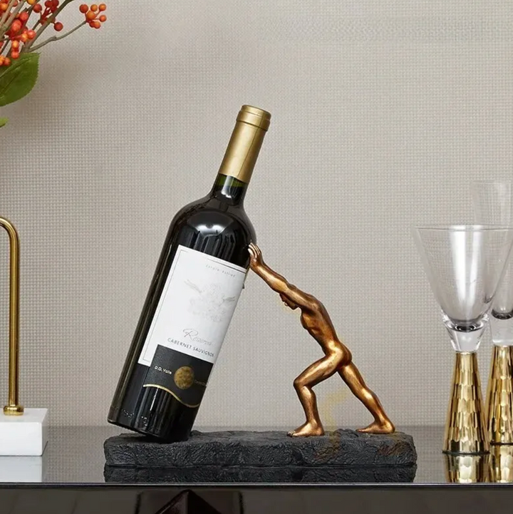 Weinflaschenhalter - VinoLux - Premium-Design - Luxuriöser Blickfang