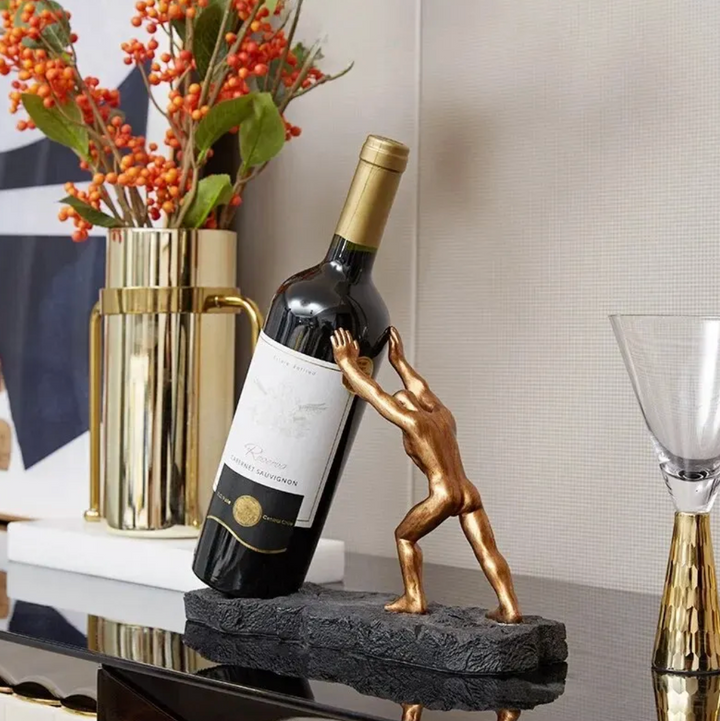 Weinflaschenhalter - VinoLux - Premium-Design - Luxuriöser Blickfang