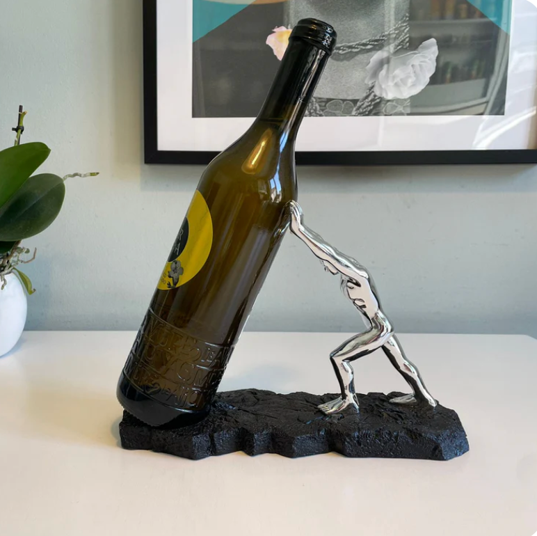 Weinflaschenhalter - VinoLux - Premium-Design - Luxuriöser Blickfang