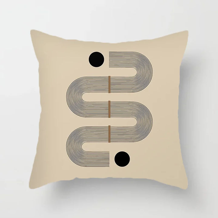 Moderne Kunst Abstraktes Muster Dekokissenbezüge Kreative Linien Sofa Stuhl Kissenbezüge Wurfkissenbezug Wohn- und Büroschmuck