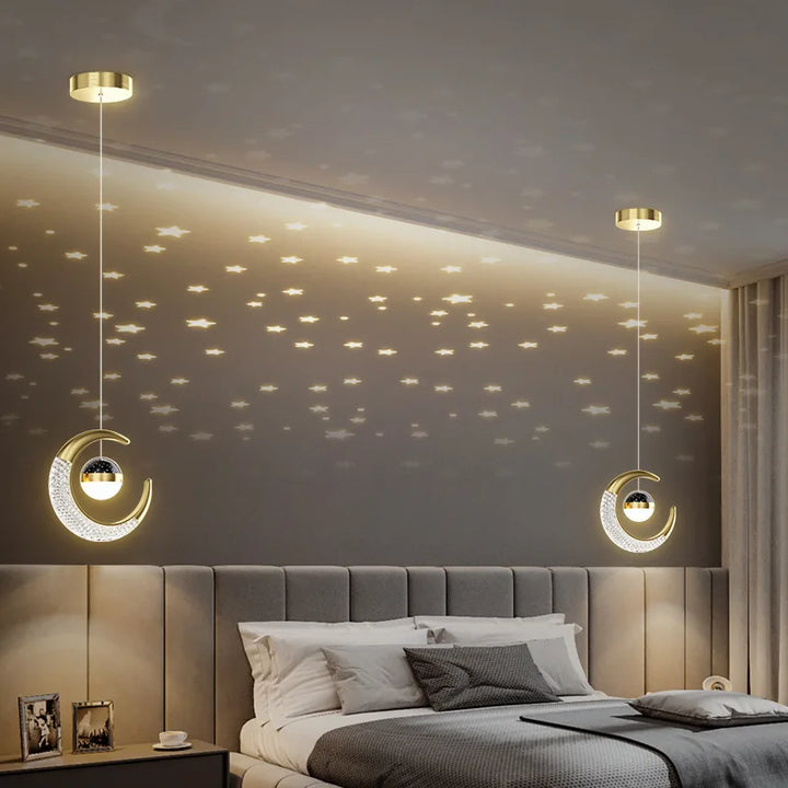 Home Decor Flur Gang Deckenleuchte - Sternenatmosphäre LED Deckenpendelleuchte