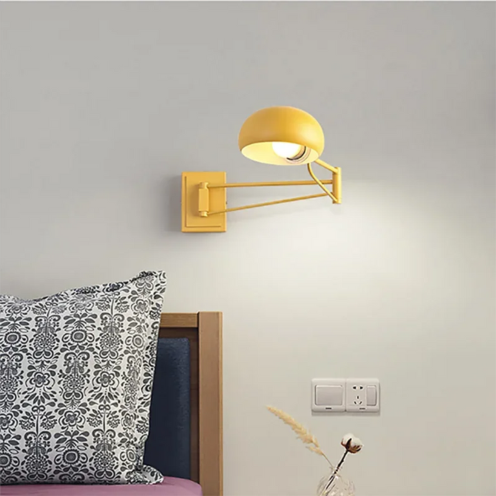 Moderne Faltbare LED Wandleuchte – Rückziehbare augenfreundliche Wandleuchte für Schlafzimmer, Arbeitszimmer, Wohnzimmer und Badezimmer