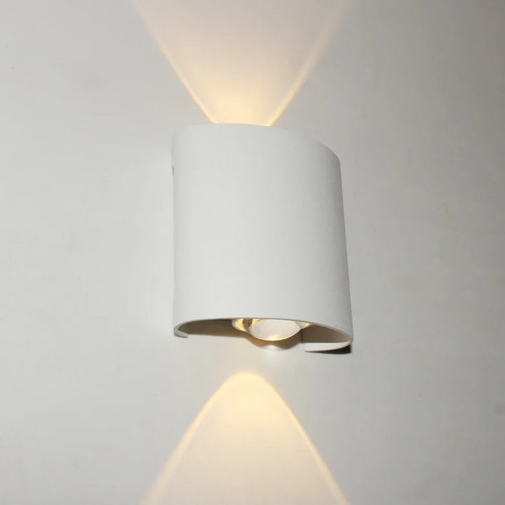 Körperbewegungssensor Wandlicht Wasserdicht Außen LED Wandlampe Oben Unten Leuchtende Lampen Gartenhof Induktionsflur Wandleuchte