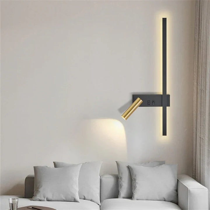 Moderne LED Wandleuchte - Nordischer Stil für kreative Wohnkultur