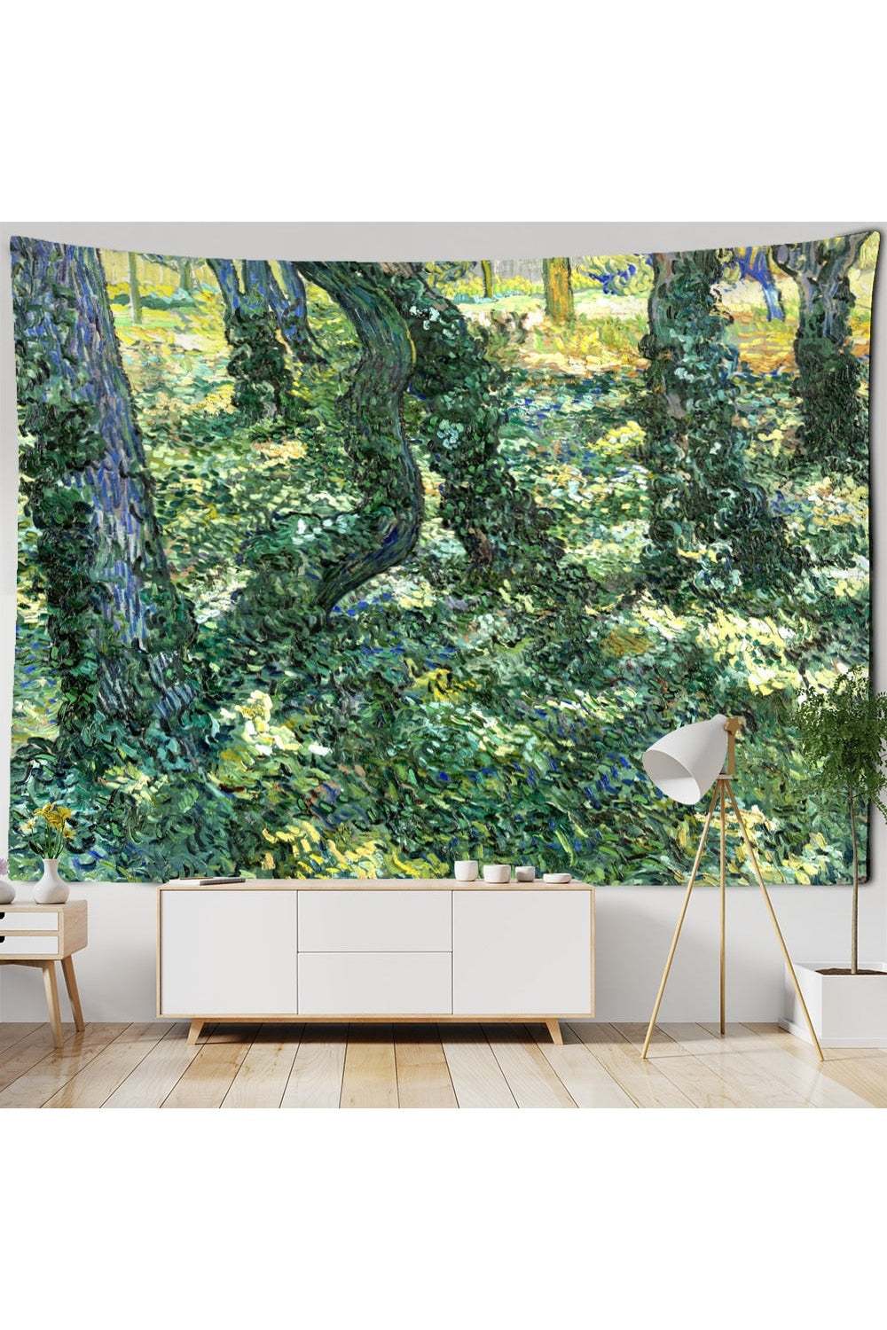 Gogh Landschaft Teppich