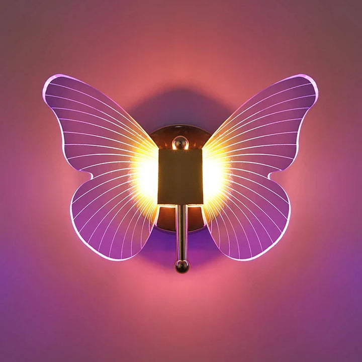 Schmetterling LED Wandleuchte: Fügen Sie Ihrem Raum farbenfrohe Eleganz hinzu
