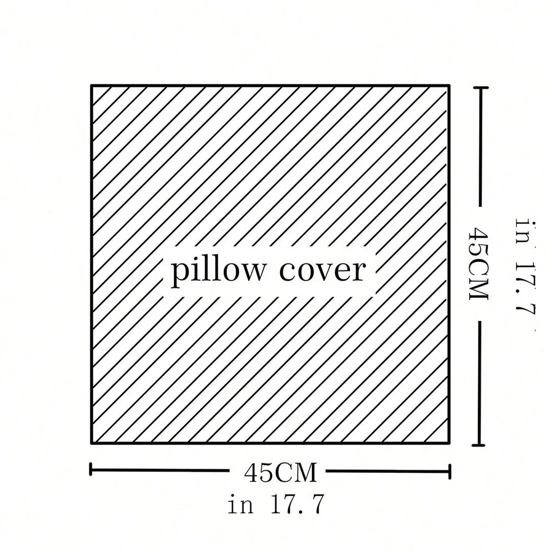 Glänzende Goldene Silberne Streifen Jacquard Kissenbezüge 45x45cm Kissenbezüge Quadratische Bezüge Für Sofa Wurfkissen Leichte Luxuriöse Nordische Wohnkultur