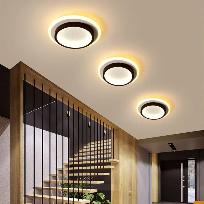 Moderne LED Flur Deckenleuchte Kronleuchter - Innenbeleuchtung für Flur, Treppen, Foyer, Balkon, Schlafzimmer, Badezimmer