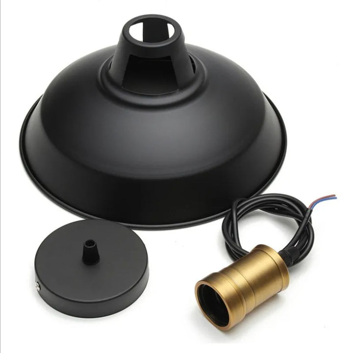LED Eisen Kronleuchter Pendelleuchte - Vintage Hängelampe